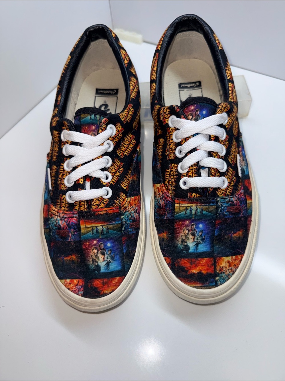 🖤 Vans Customs x Stranger Things Era/Authentic Sneakers – Men’s 7/ Women’s 8.5 - Picture 5 of 8
